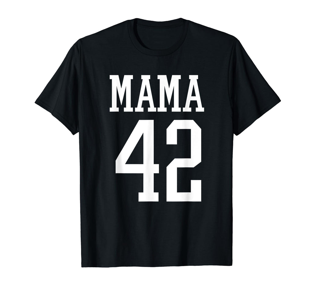 Number 42 Mama Biggest Fan Spirit T-Shirt - Custom Art Print for Adults - T-Shirt, Sweatshirt, Hoodie