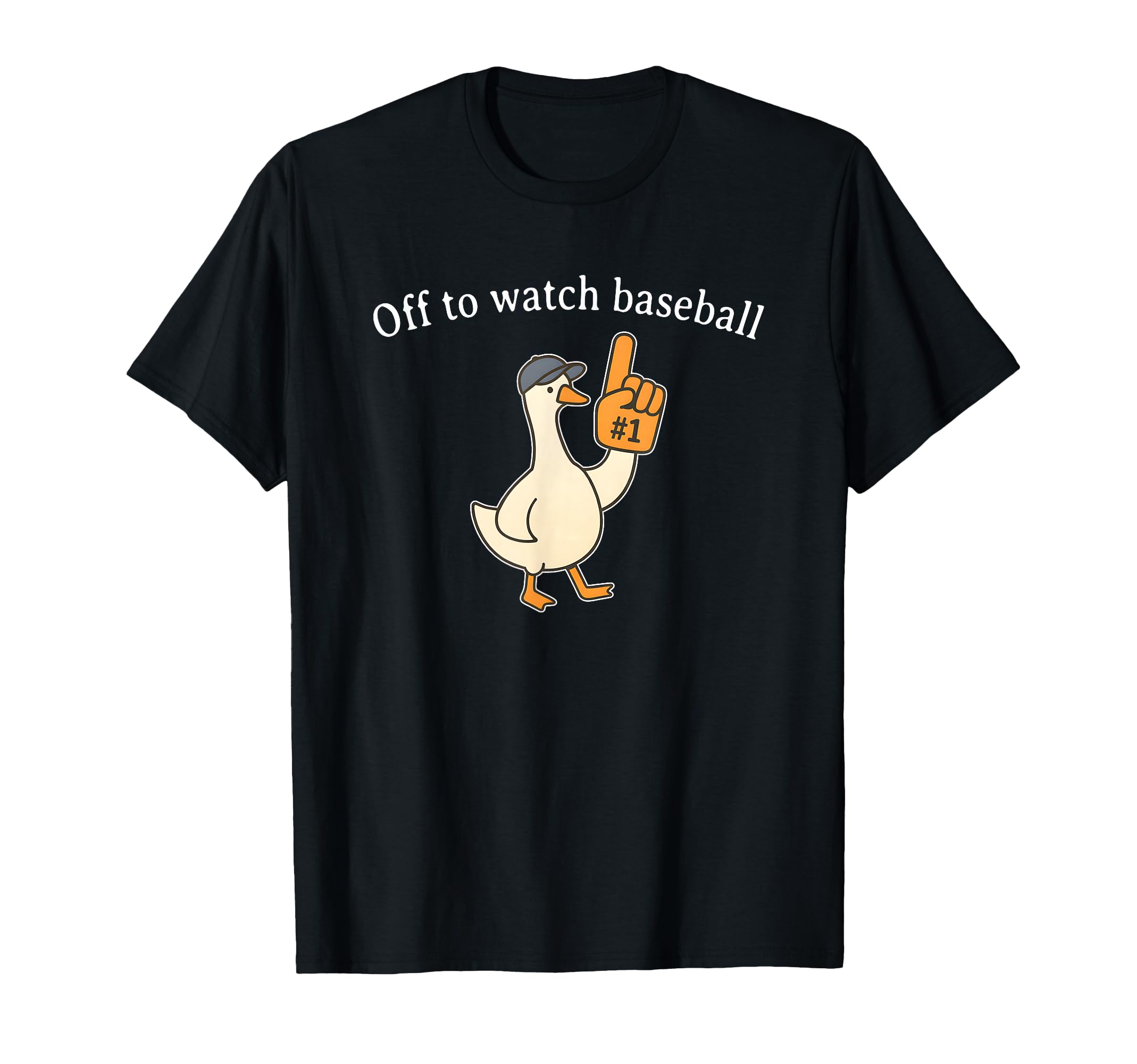 Off To Watch Baseball Funny T-Shirt - Fun Novelty Design for Adults - T-Shirt, Sweatshirt, Hoodie