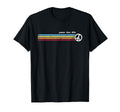 Stripes Peace Love Bike T-Shirt - Custom Art Print Men Women - T-Shirt, Sweatshirt, Hoodie