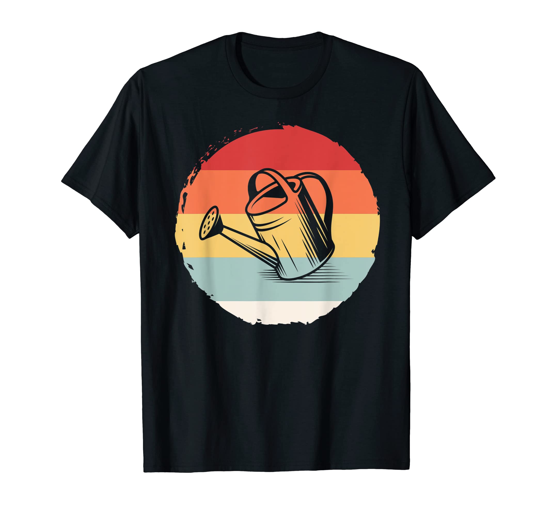 Gardening Watering Can Circle T-Shirt - Aesthetic Graphic for Adults - T-Shirt, Sweatshirt, Hoodie