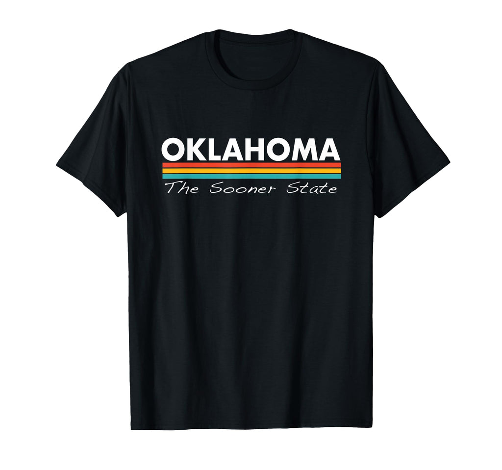 Oklahoma Stripes T-Shirt - Casual Everyday Wear Unisex - T-Shirt, Sweatshirt, Hoodie