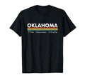 Oklahoma Stripes T-Shirt - Casual Everyday Wear Unisex - T-Shirt, Sweatshirt, Hoodie