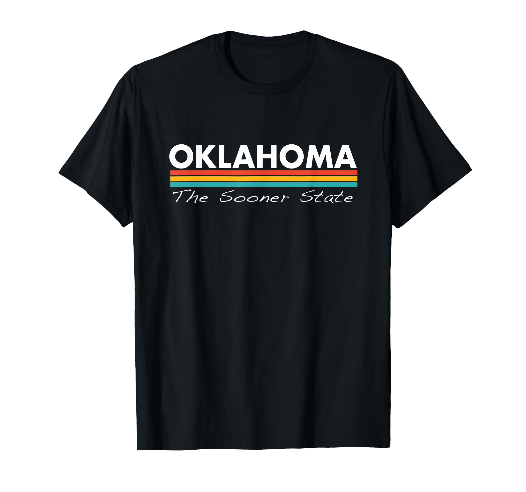 Oklahoma Stripes T-Shirt - Casual Everyday Wear Unisex - T-Shirt, Sweatshirt, Hoodie