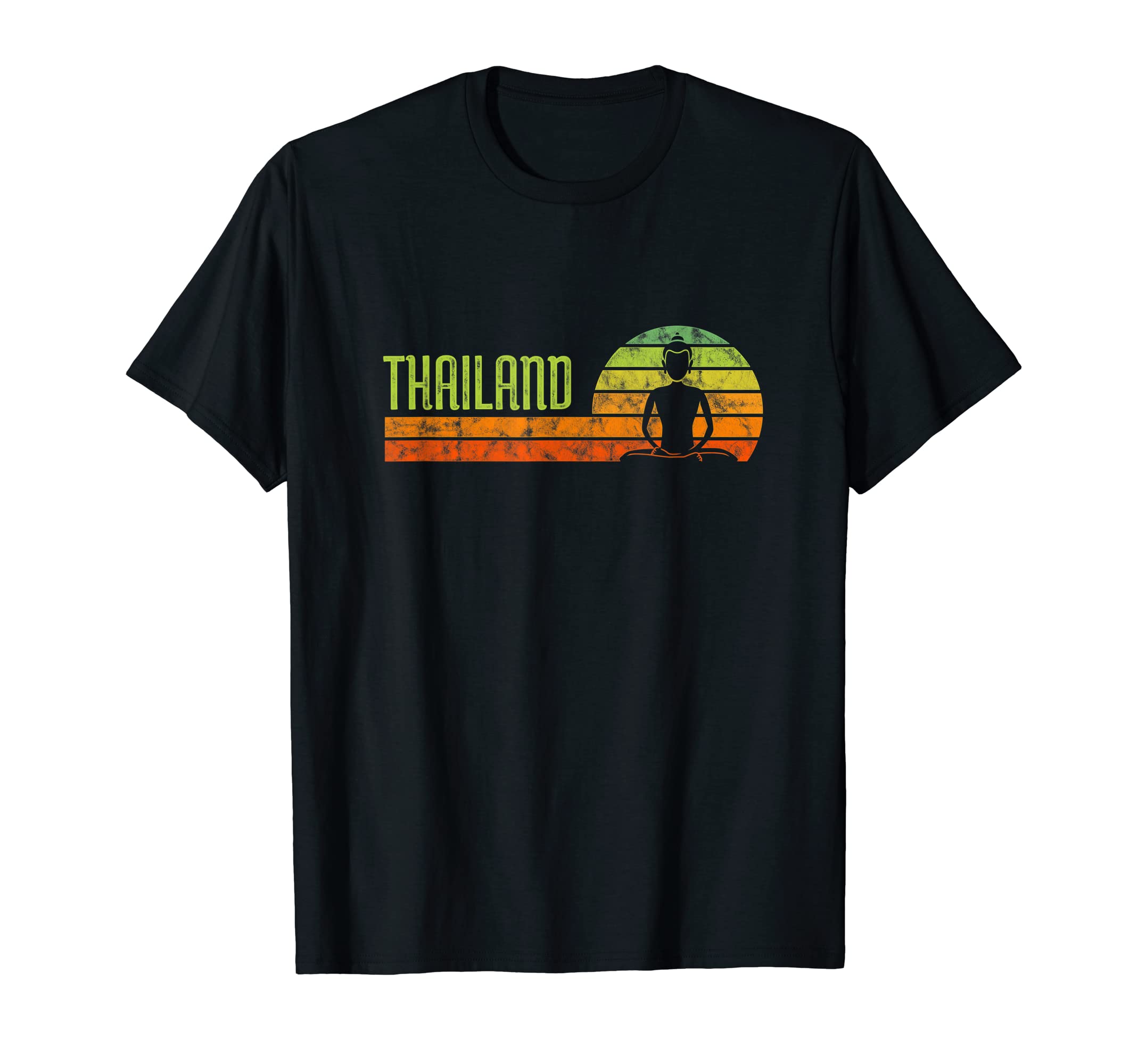 Thai Buddha Meditation T-Shirt - Casual Everyday Wear for Adults - T-Shirt, Sweatshirt, Hoodie