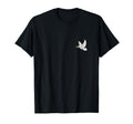 Peace Dove Chest World Peace Love T-Shirt - Fun Novelty Design for Adults - T-Shirt, Sweatshirt, Hoodie