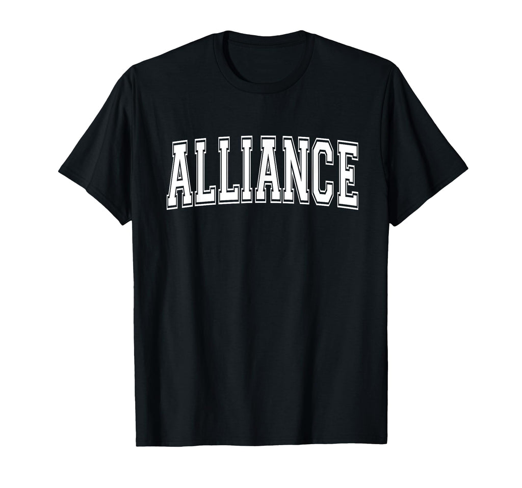 Alliance Oh Ohio Usa Sports Varsity T-Shirt - Fun Novelty Design Men Women - T-Shirt, Sweatshirt, Hoodie