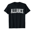 Alliance Oh Ohio Usa Sports Varsity T-Shirt - Fun Novelty Design Men Women - T-Shirt, Sweatshirt, Hoodie
