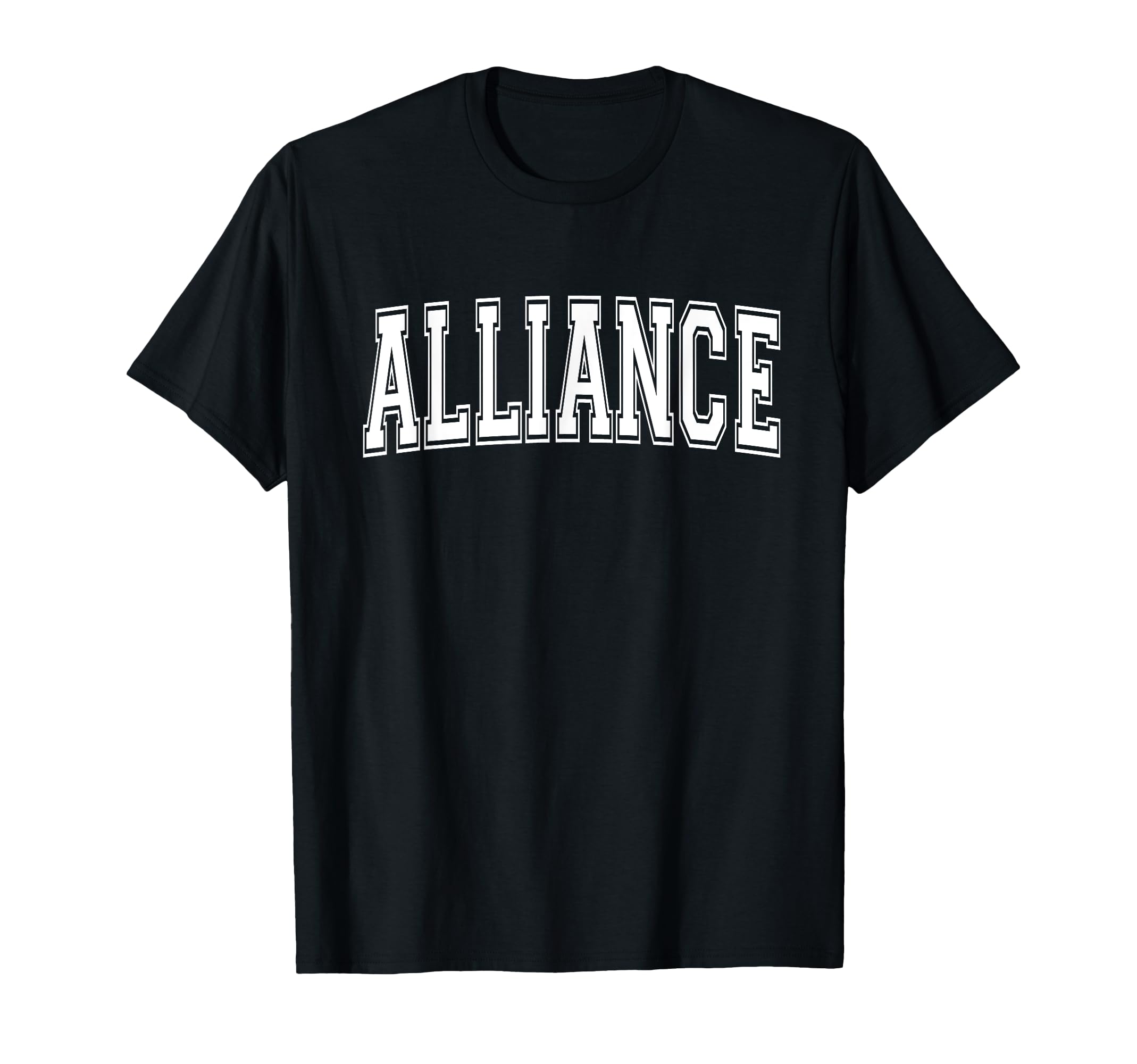 Alliance Oh Ohio Usa Sports Varsity T-Shirt - Fun Novelty Design Men Women - T-Shirt, Sweatshirt, Hoodie