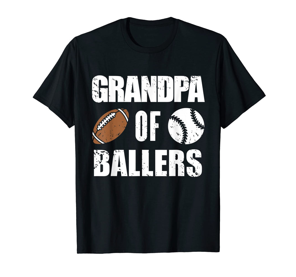 Mens Grandpa Ballers Funny T-Shirt - Casual Everyday Wear Men Women - T-Shirt, Sweatshirt, Hoodie