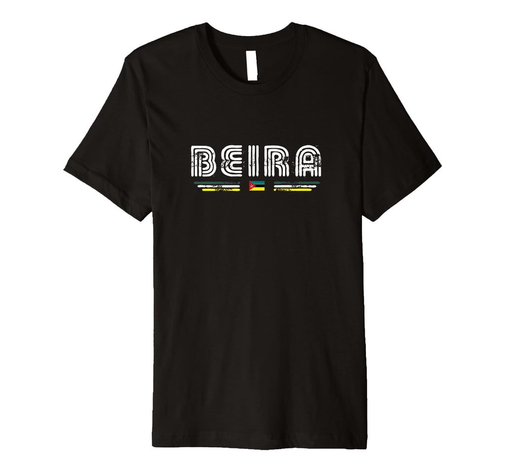 Beira Mozambique 70S 80S Type T-Shirt - Fun Novelty Design for Adults - T-Shirt, Sweatshirt, Hoodie