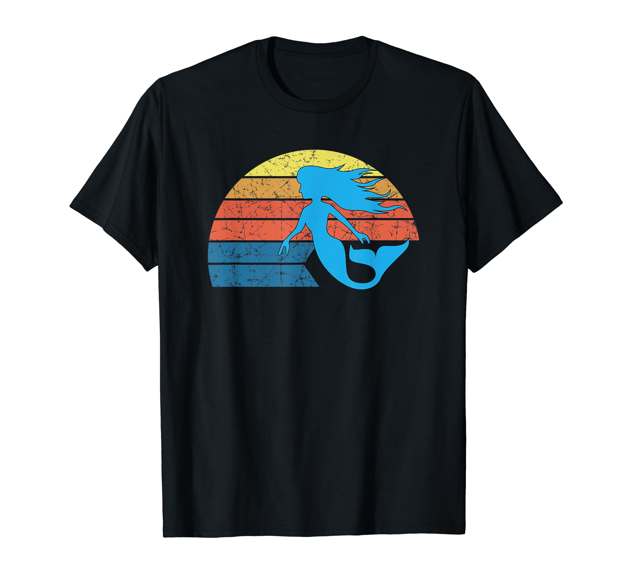 Distressed Mermaid People Who Love T-Shirt - Streetwear Style for Adults - T-Shirt, Sweatshirt, Hoodie