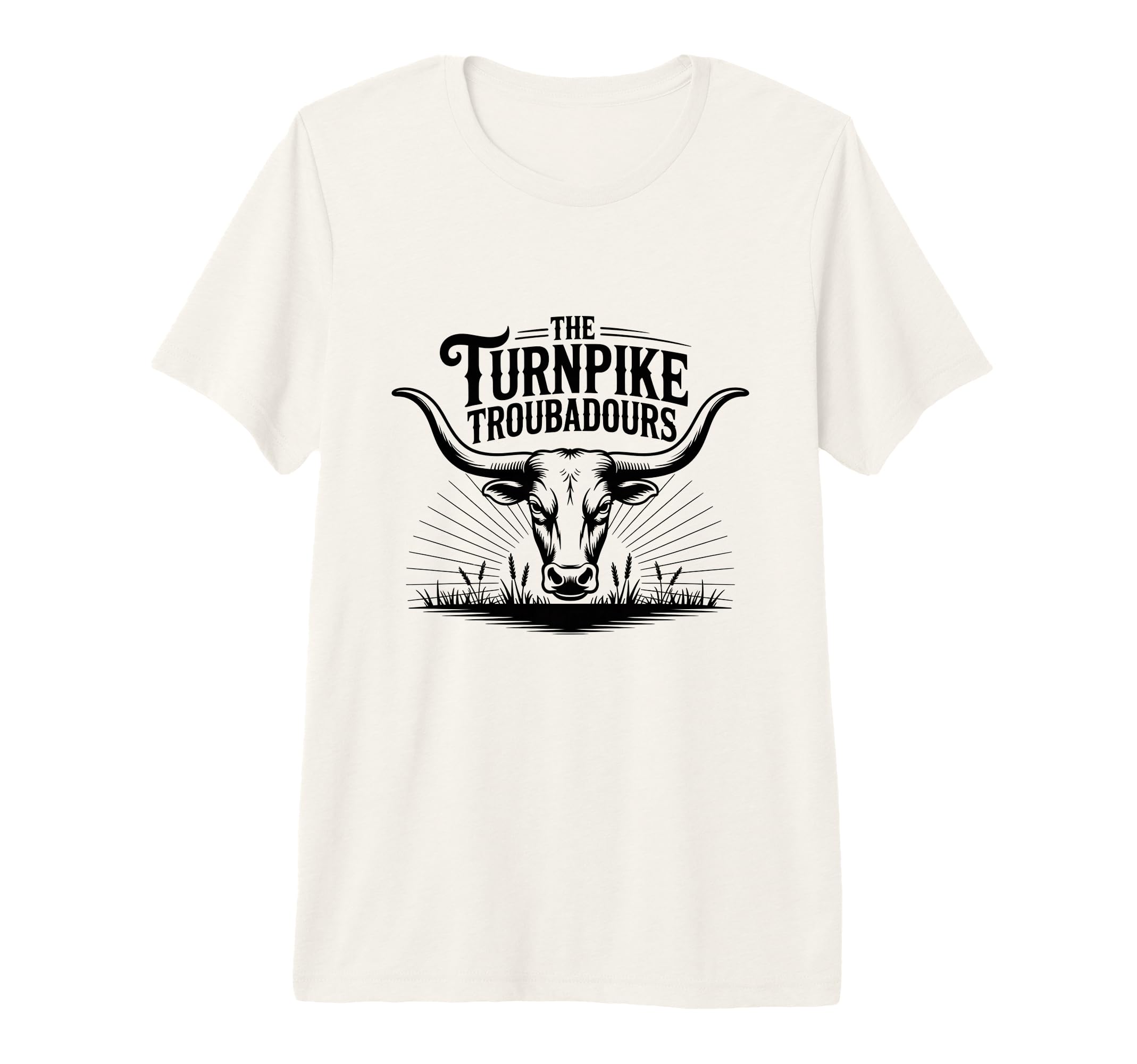 Turnpike Distressed Country Music Tri T-Shirt - Trendy Graphic Men Women - T-Shirt, Sweatshirt, Hoodie