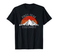 Pikes Peak Colorado Distressed T-Shirt - Graphic Print Unisex - T-Shirt, Sweatshirt, Hoodie