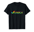 Amiga Tick Rainbow Computer T-Shirt - Custom Art Print Men Women - T-Shirt, Sweatshirt, Hoodie