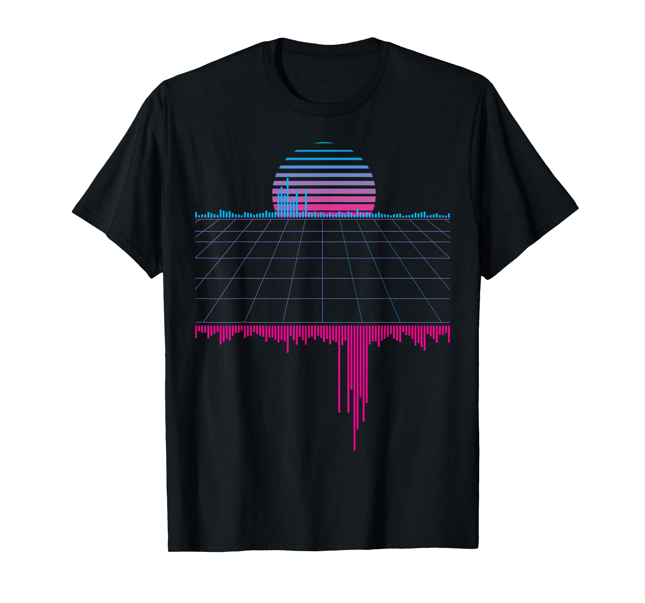 Outrun Synthwave Vaporwave Aesthetic T-Shirt - Unique Graphic Men Women - T-Shirt, Sweatshirt, Hoodie