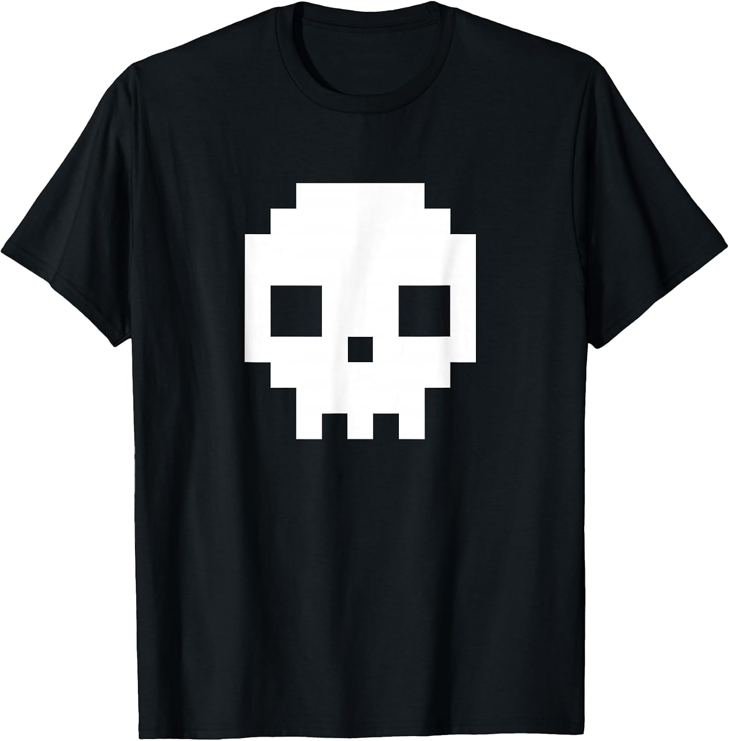Pixel Skull Design - Adult & Kids T-Shirts, Sweatshirts & Hoodies apparel design preview 1