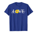 Sunflower Love Peace T-Shirt - Novelty Apparel Unisex - T-Shirt, Sweatshirt, Hoodie