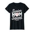Senior Mom Squad 2025 Baseball Sports T-Shirt - Unique Graphic Unisex - T-Shirt, Sweatshirt, Hoodie