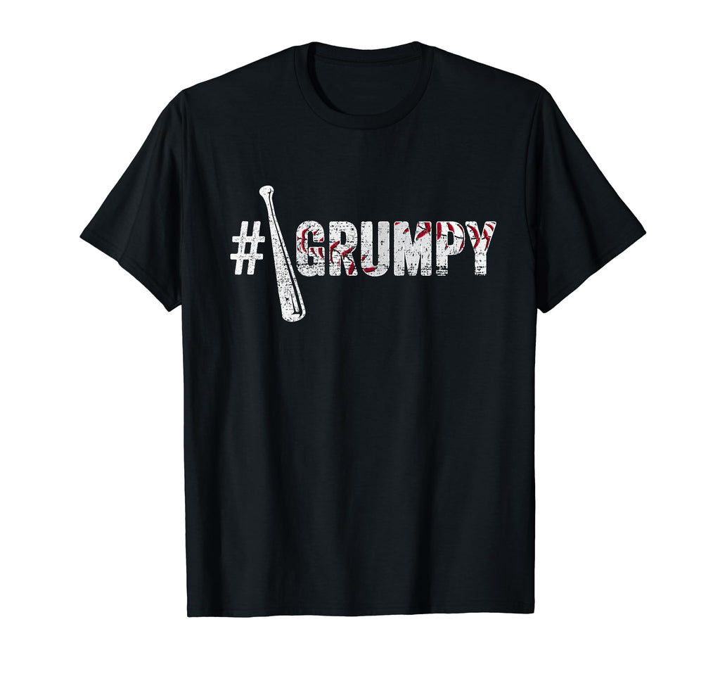 Number One Baseball Grumpy Fathers T-Shirt - Minimalist Print Men Women - T-Shirt, Sweatshirt, Hoodie