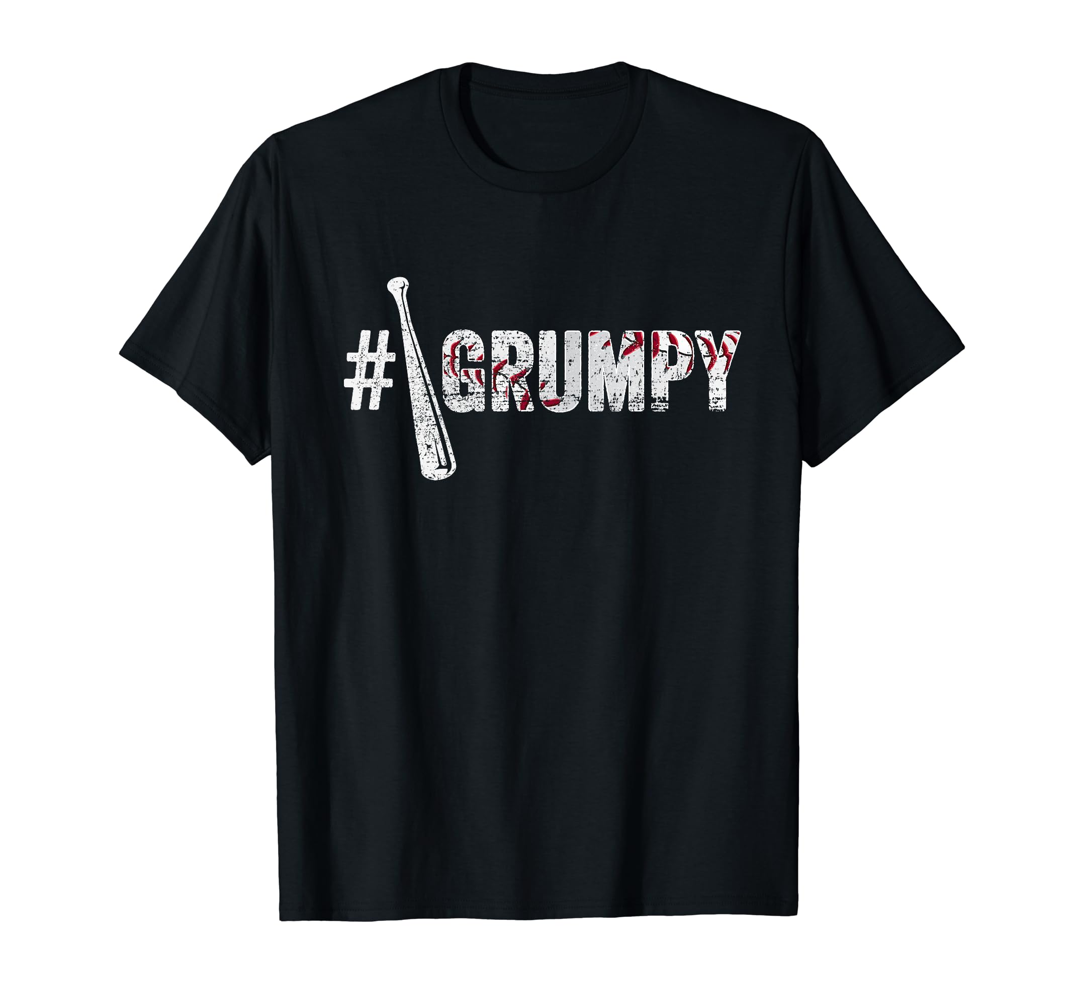 Number One Baseball Grumpy Fathers T-Shirt - Minimalist Print Men Women - T-Shirt, Sweatshirt, Hoodie