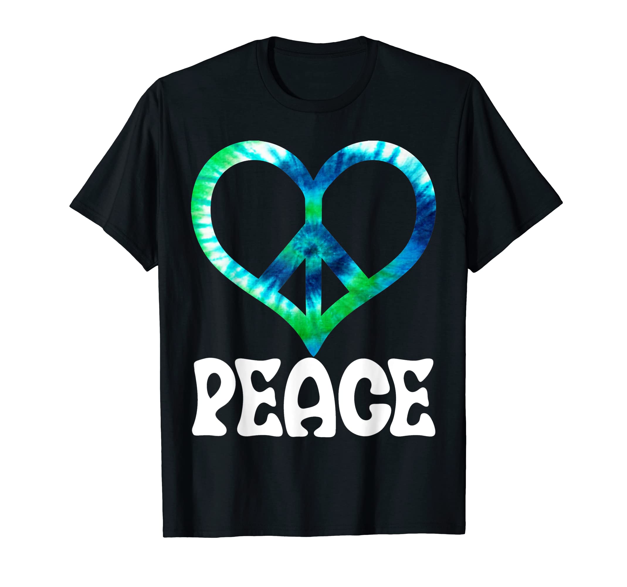 Peace Tie Love Finger Funny Hand Peace T-Shirt - Graphic Print for Adults - T-Shirt, Sweatshirt, Hoodie
