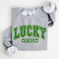 Lucky Vibes, Retro, Vintage, St Patrick's Day - Adult & Kids T-Shirts, Sweatshirts & Hoodies apparel design preview 1