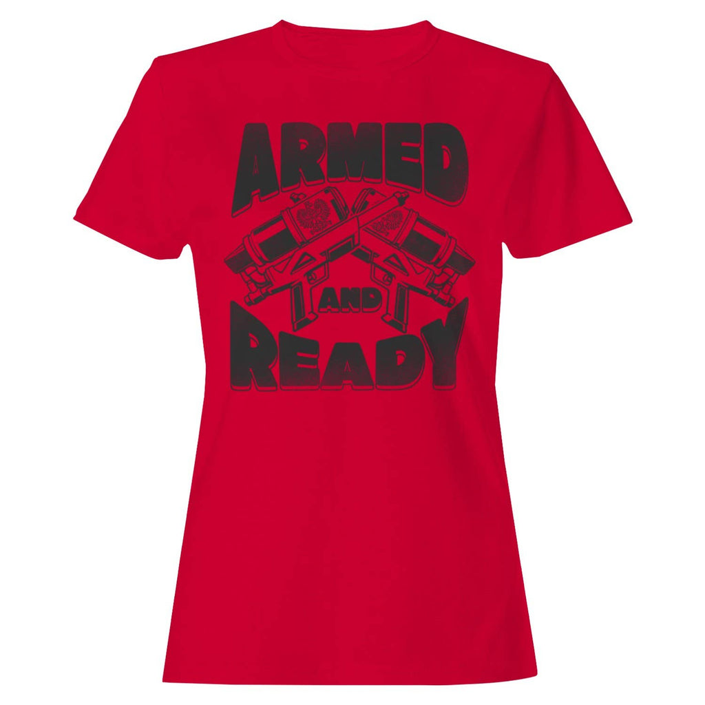 Armed and Ready Graffiti Art Women's - Adult & Kids T-Shirts, Sweatshirts & Hoodies apparel design preview 1