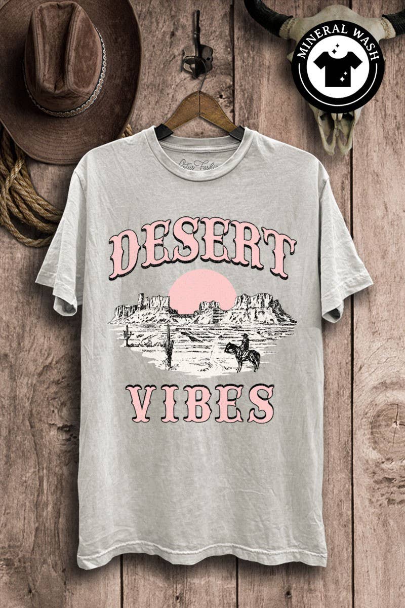 Desert Vibes Graphic Top - Adult & Kids T-Shirts, Sweatshirts & Hoodies apparel design preview 1