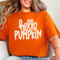 Hello Pumpkin Fall Women'S Graphic Gildan - Adult & Kids T-Shirts, Sweatshirts & Hoodies apparel design preview 1