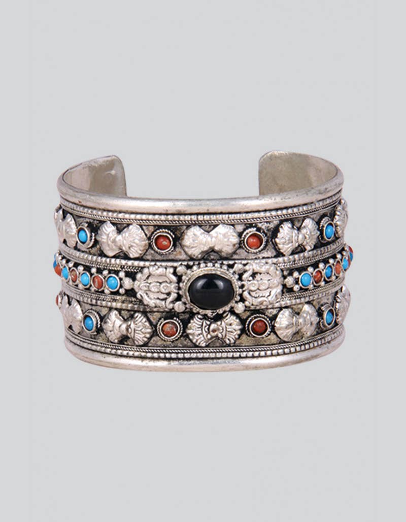 White Metal Bracelet (MBR-08) - Adult & Kids T-Shirts, Sweatshirts & Hoodies apparel design preview 1