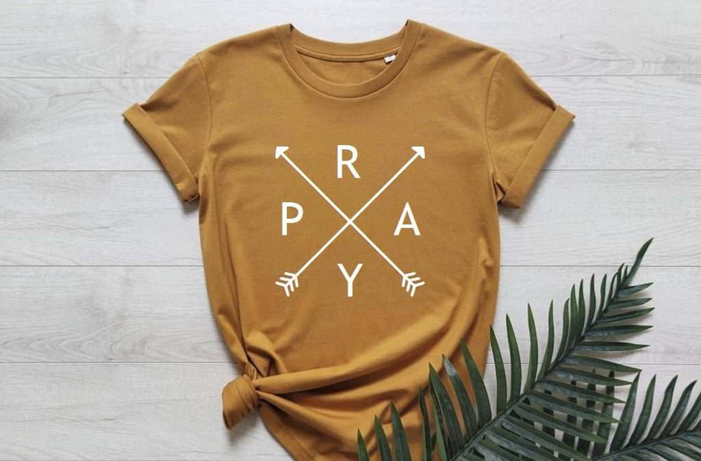Pray - Adult & Kids T-Shirts, Sweatshirts & Hoodies apparel design preview 1