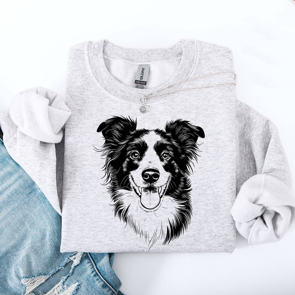 Border Collie, Pet, Dog Breed - Adult & Kids T-Shirts, Sweatshirts & Hoodies apparel design preview 1
