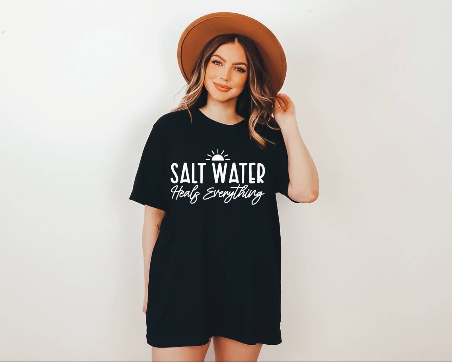 Salt Water Heals Everything - Adult & Kids T-Shirts, Sweatshirts & Hoodies apparel design preview 1