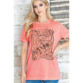 Rodeo Wild West- Mineral Wash - Adult & Kids T-Shirts, Sweatshirts & Hoodies apparel design preview 1