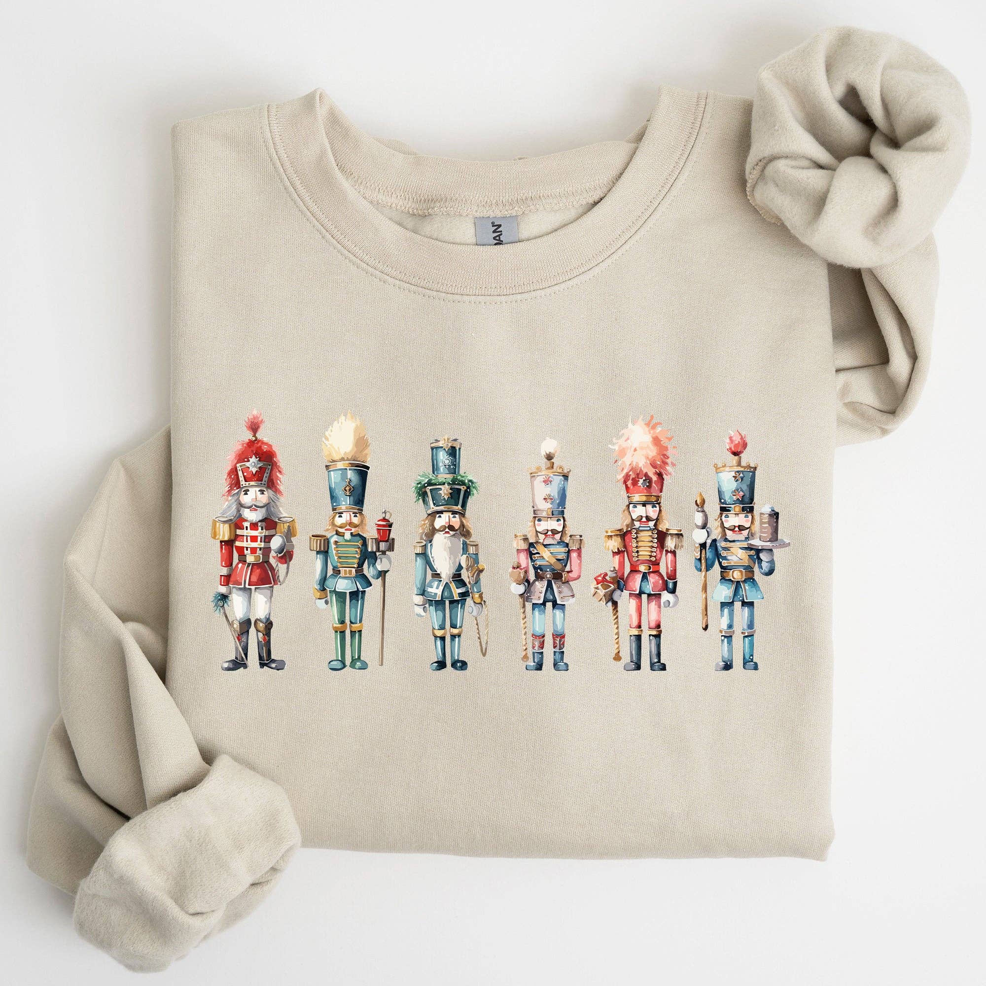 Nutcrackers, Christmas, Santa, Winter, Ballet - Adult & Kids T-Shirts, Sweatshirts & Hoodies apparel design preview 1