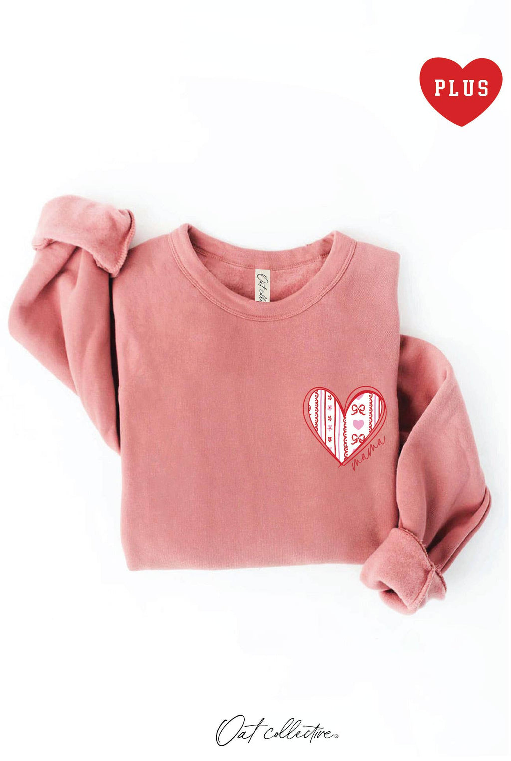 Mama Heart Plus Graphic - Adult & Kids T-Shirts, Sweatshirts & Hoodies apparel design preview 1