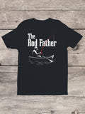 The Rod Father Fishing Men's - Adult & Kids T-Shirts, Sweatshirts & Hoodies apparel design preview 1