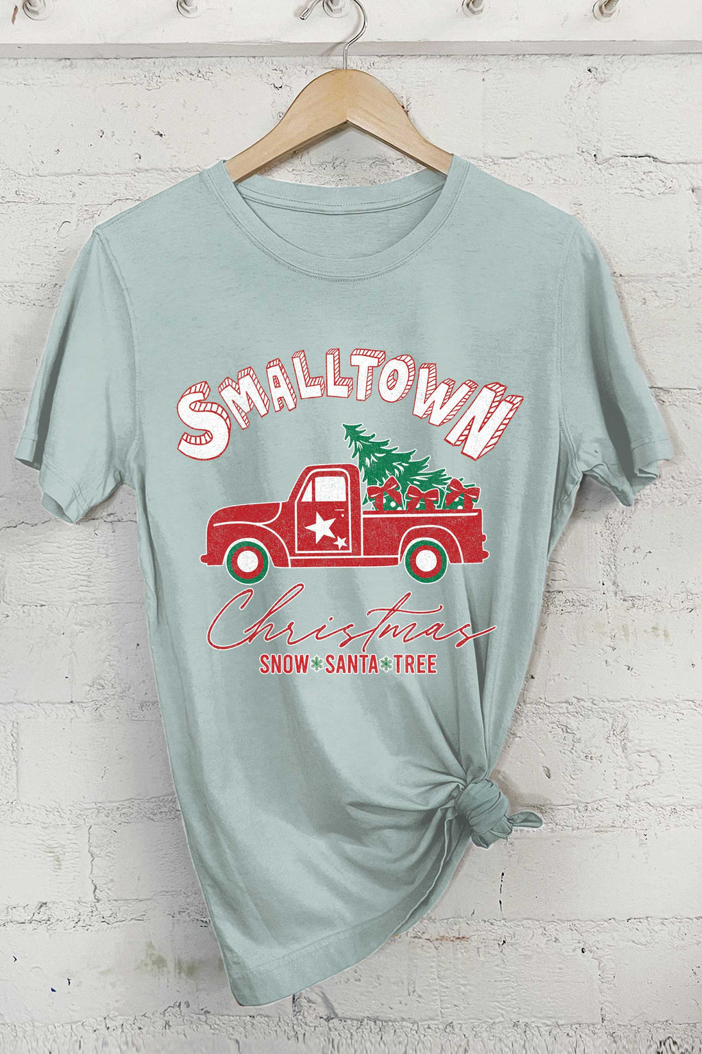 Small Town Christmas Graphic - Adult & Kids T-Shirts, Sweatshirts & Hoodies apparel design preview 1