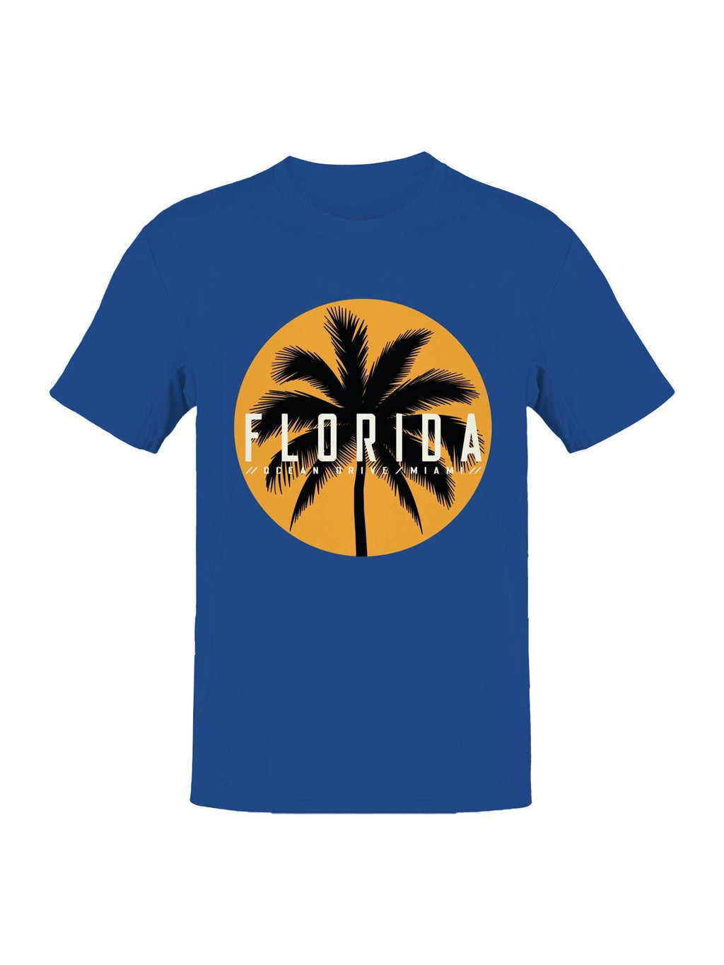 Miami Florida Palm Sunset Design Men's - Adult & Kids T-Shirts, Sweatshirts & Hoodies apparel design preview 1