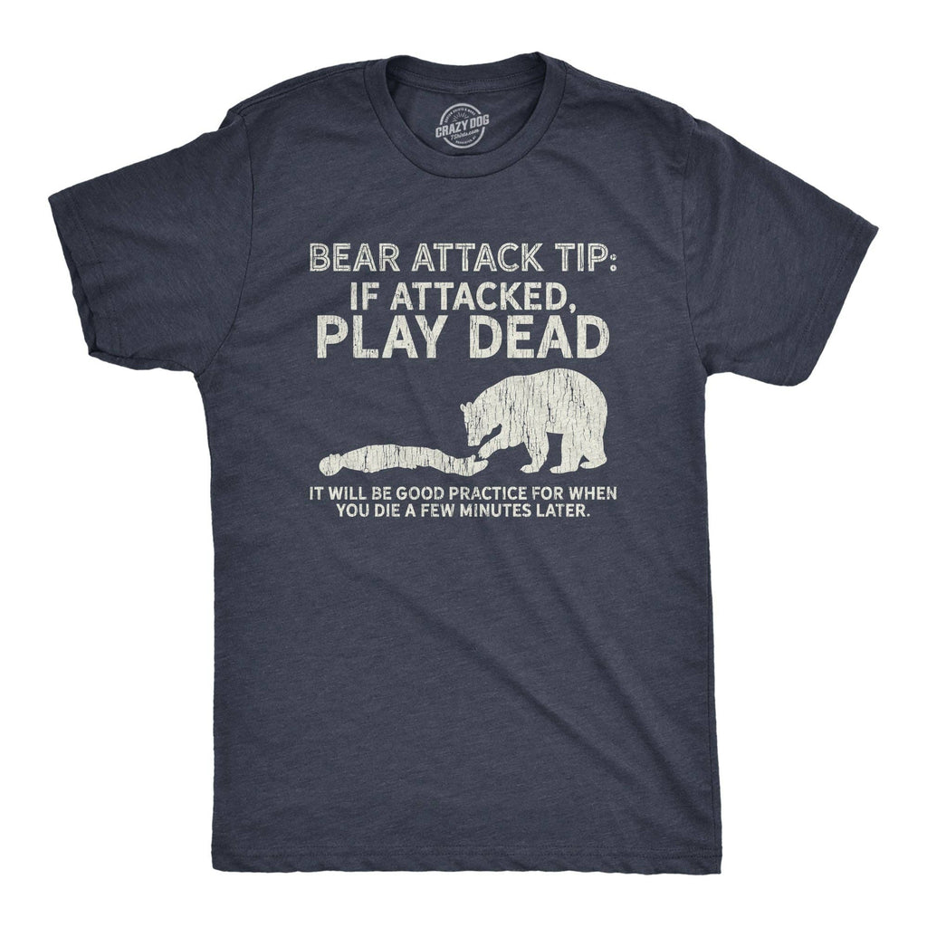 Bear Attack Tip Men's - Adult & Kids T-Shirts, Sweatshirts & Hoodies apparel design preview 1