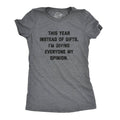 Instead of Gifts I'm Giving Everyone My Opinions - Adult & Kids T-Shirts, Sweatshirts & Hoodies apparel design preview 1