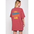 Vacay Mode On Vintage Graphic Oversized - Adult & Kids T-Shirts, Sweatshirts & Hoodies apparel design preview 1