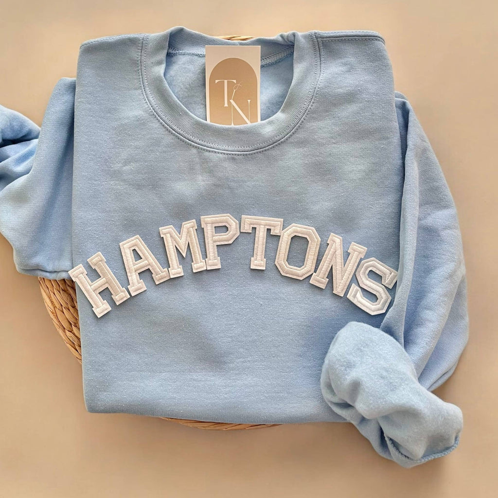 Hamptons Crewneck Sweater - Adult & Kids T-Shirts, Sweatshirts & Hoodies apparel design preview 1