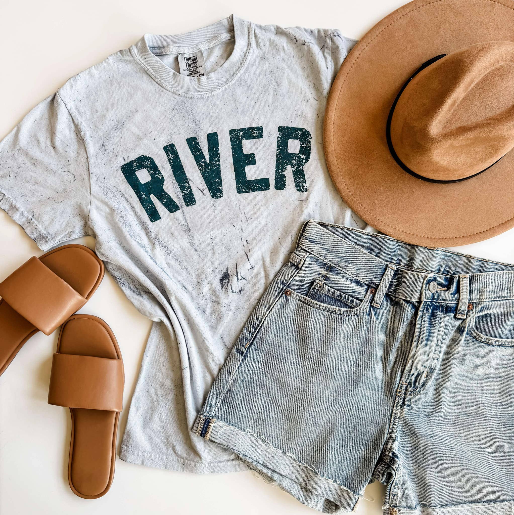 River Funny Graphic - Adult & Kids T-Shirts, Sweatshirts & Hoodies apparel design preview 1
