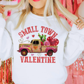 Small Town Valentine White - Adult & Kids T-Shirts, Sweatshirts & Hoodies apparel design preview 1