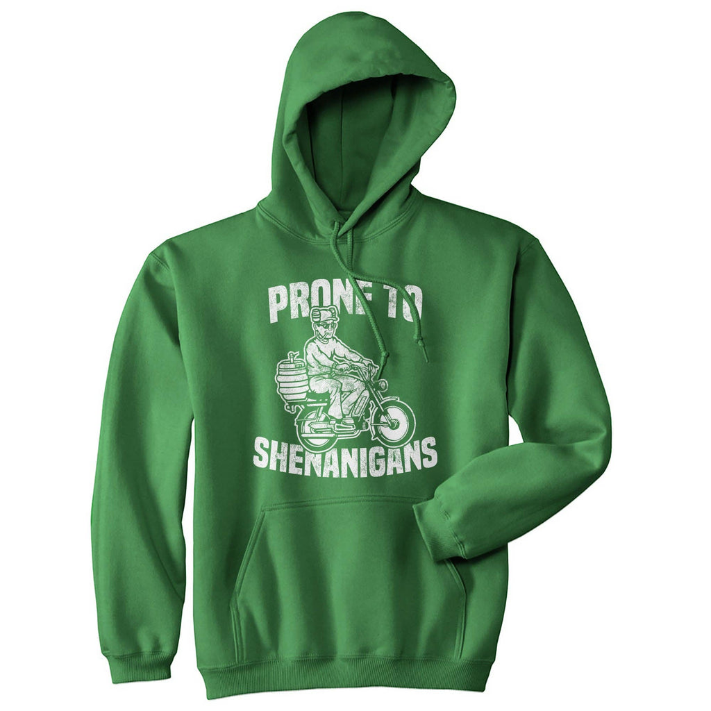 Prone To Shenanigans - Adult & Kids T-Shirts, Sweatshirts & Hoodies apparel design preview 1