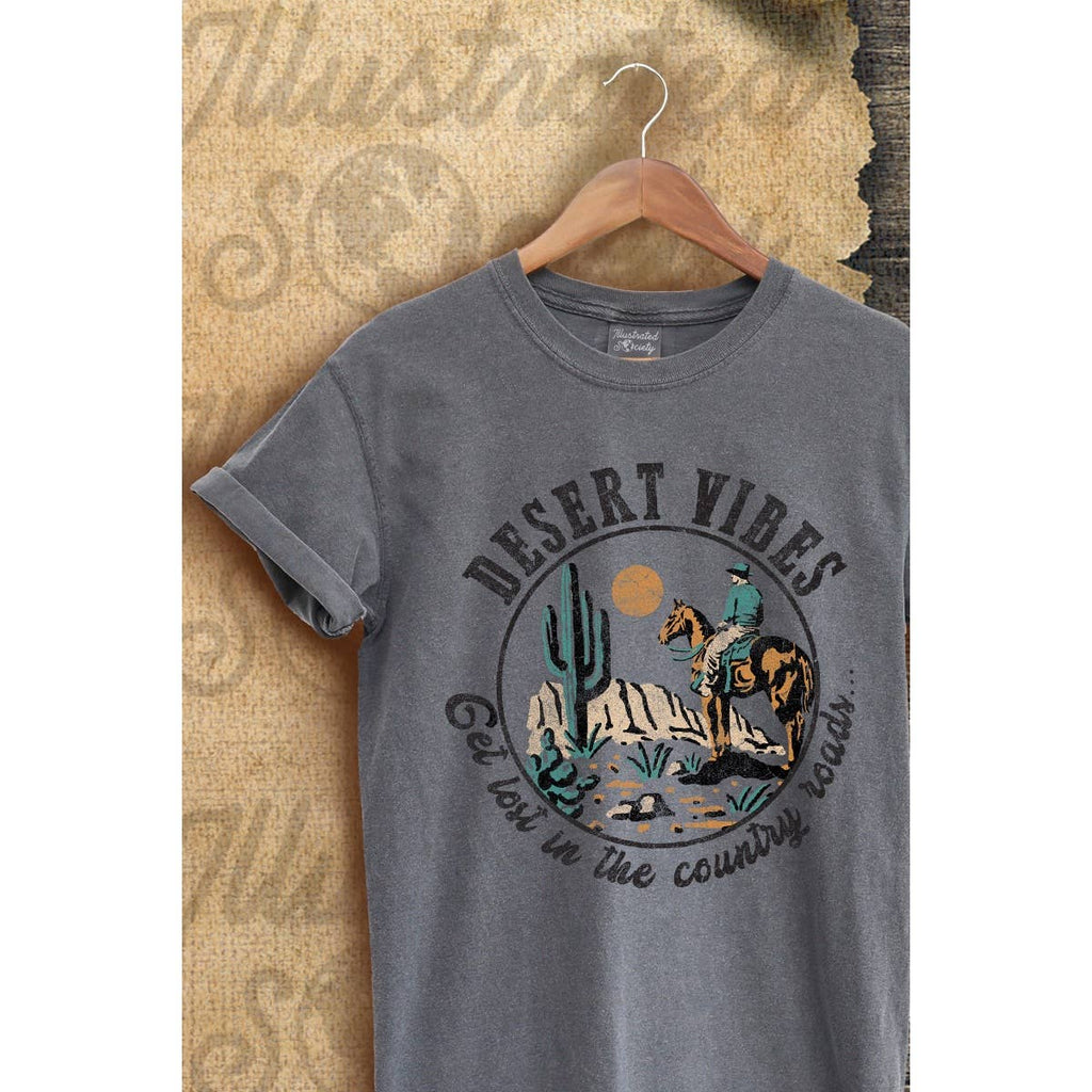 Desert Vibes Vintage Graphic - Adult & Kids T-Shirts, Sweatshirts & Hoodies apparel design preview 1