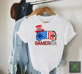 Patriotic Gamer American Gaming Independence Day - Adult & Kids T-Shirts, Sweatshirts & Hoodies apparel design preview 1