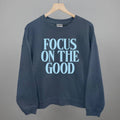 Focus On the Good Serif - Adult & Kids T-Shirts, Sweatshirts & Hoodies apparel design preview 1