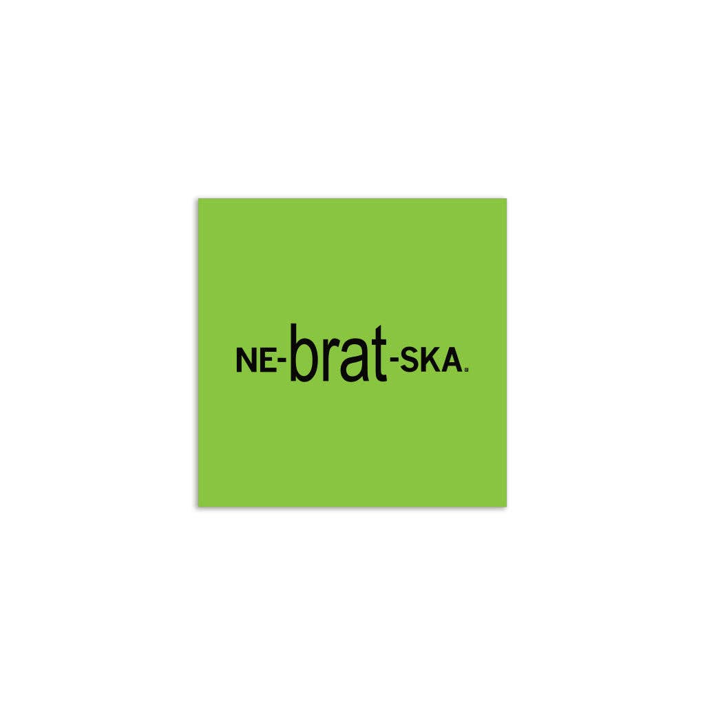Nebratska Brat Cover Sticker - Adult & Kids T-Shirts, Sweatshirts & Hoodies apparel design preview 1